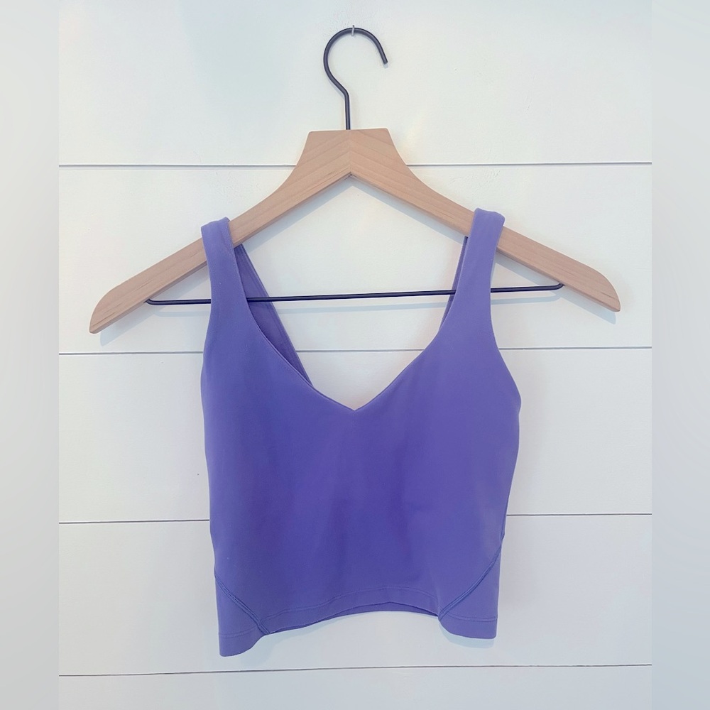 Woman’s Lululemon Align Tank Chia Size 0 Indigo
